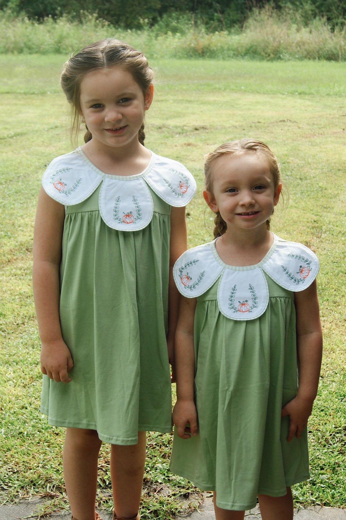 Pumpkin Vine Dress